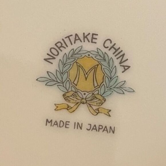 Noritake N64 24kt Gold Replacement Grapefruit Bowl Bone China 5.5x5.5 Vintage - Picture 4 of 4